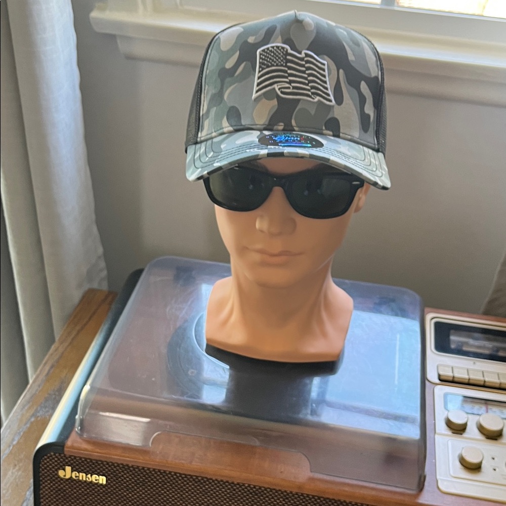 Camouflage Flag Cap